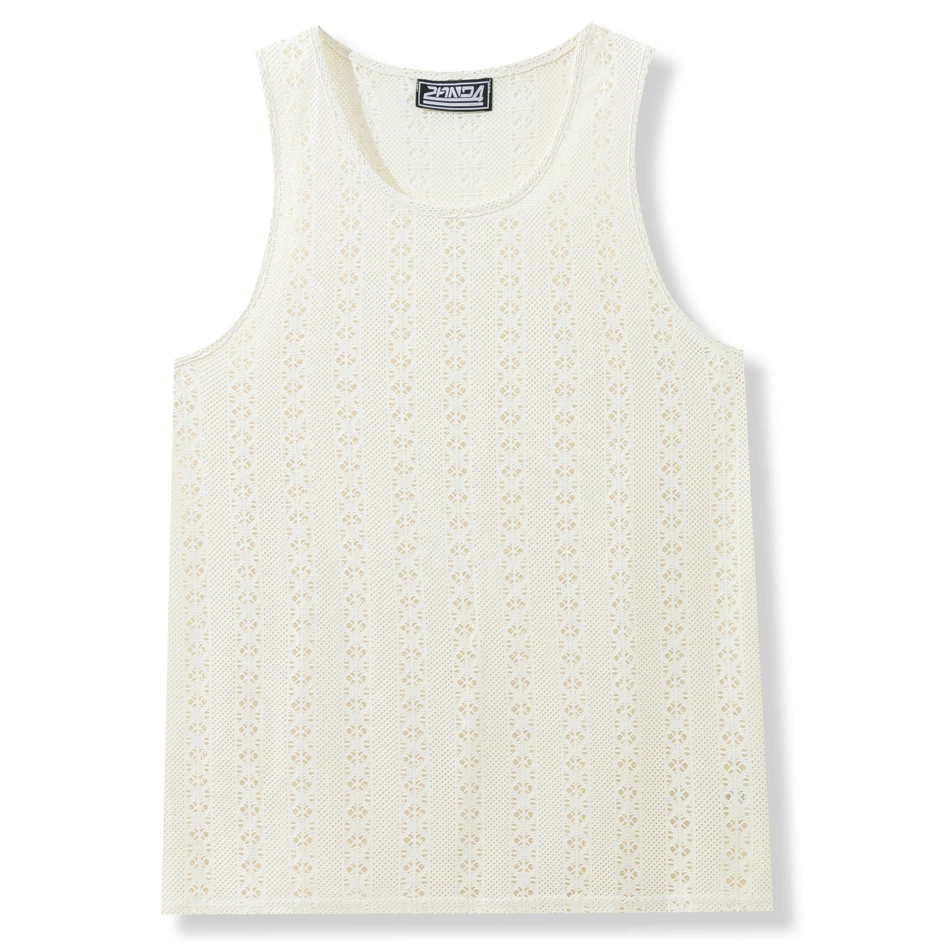Round Neck Casual Beach Style Loose Vest