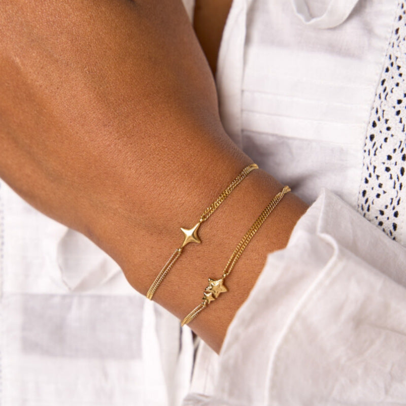 Golden Multi-element Bracelet Jewelry