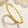 Stainless Steel Minimalist Style Clasp Bracelet