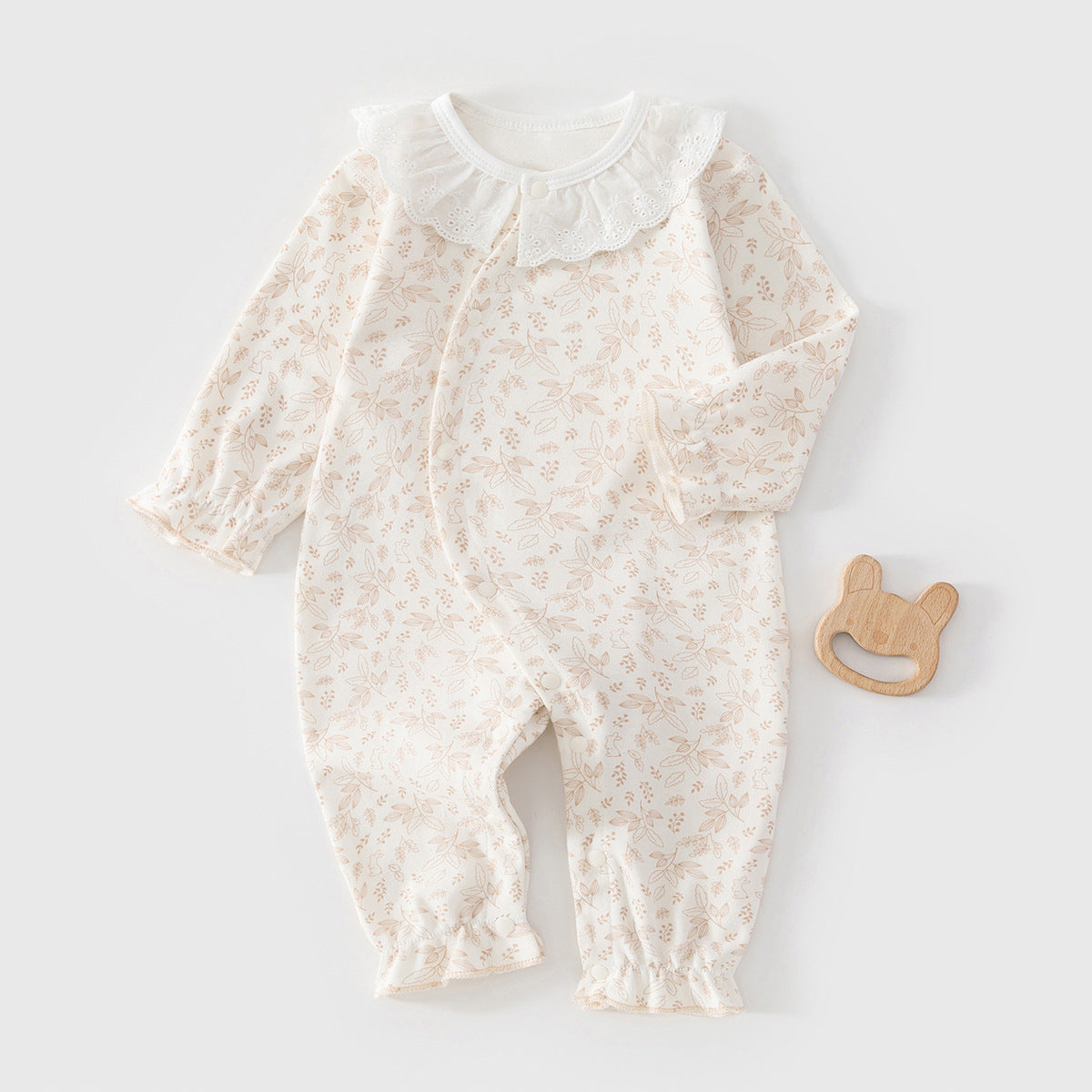 Baby Girls' Long Sleeve Romper