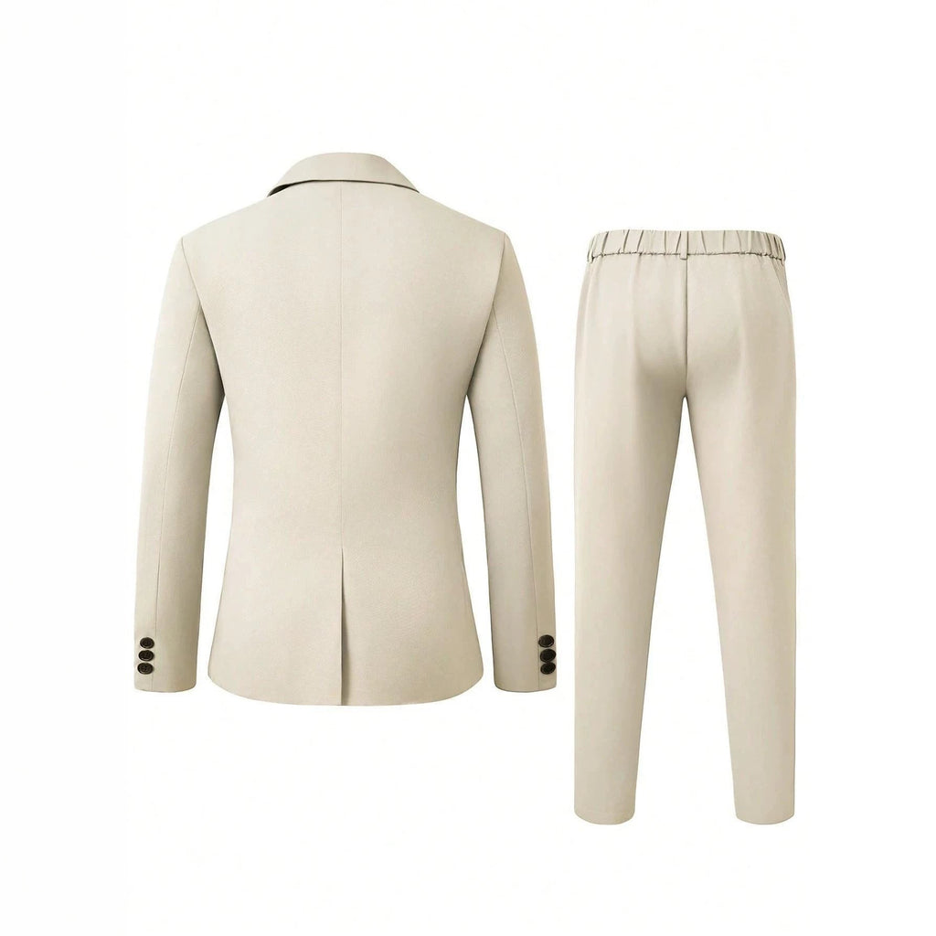 Mens Light Business Evening Suit