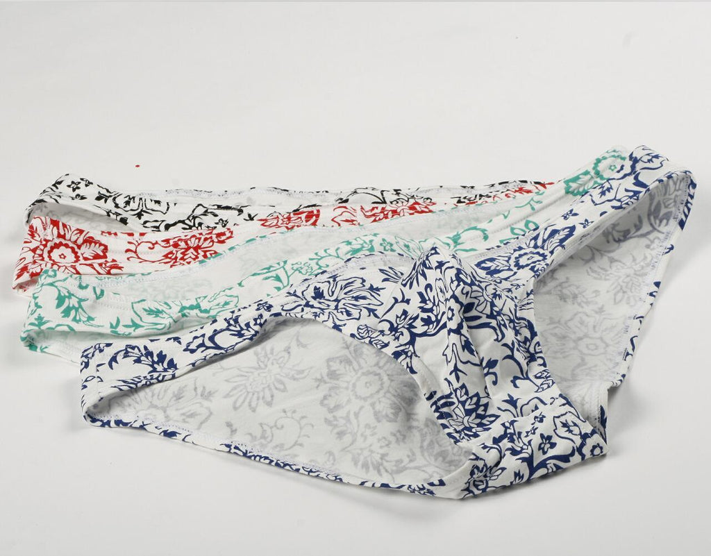 Men's Low Waist Cartoon Printing Panties