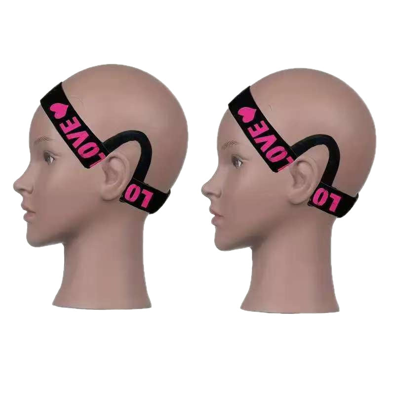 Portable Elastic Band Stretchy Strap Velcro Hairband