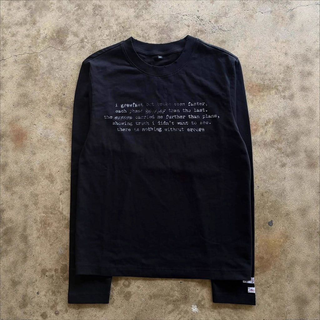 Mens Long-Sleeve Vintage T-Shirt