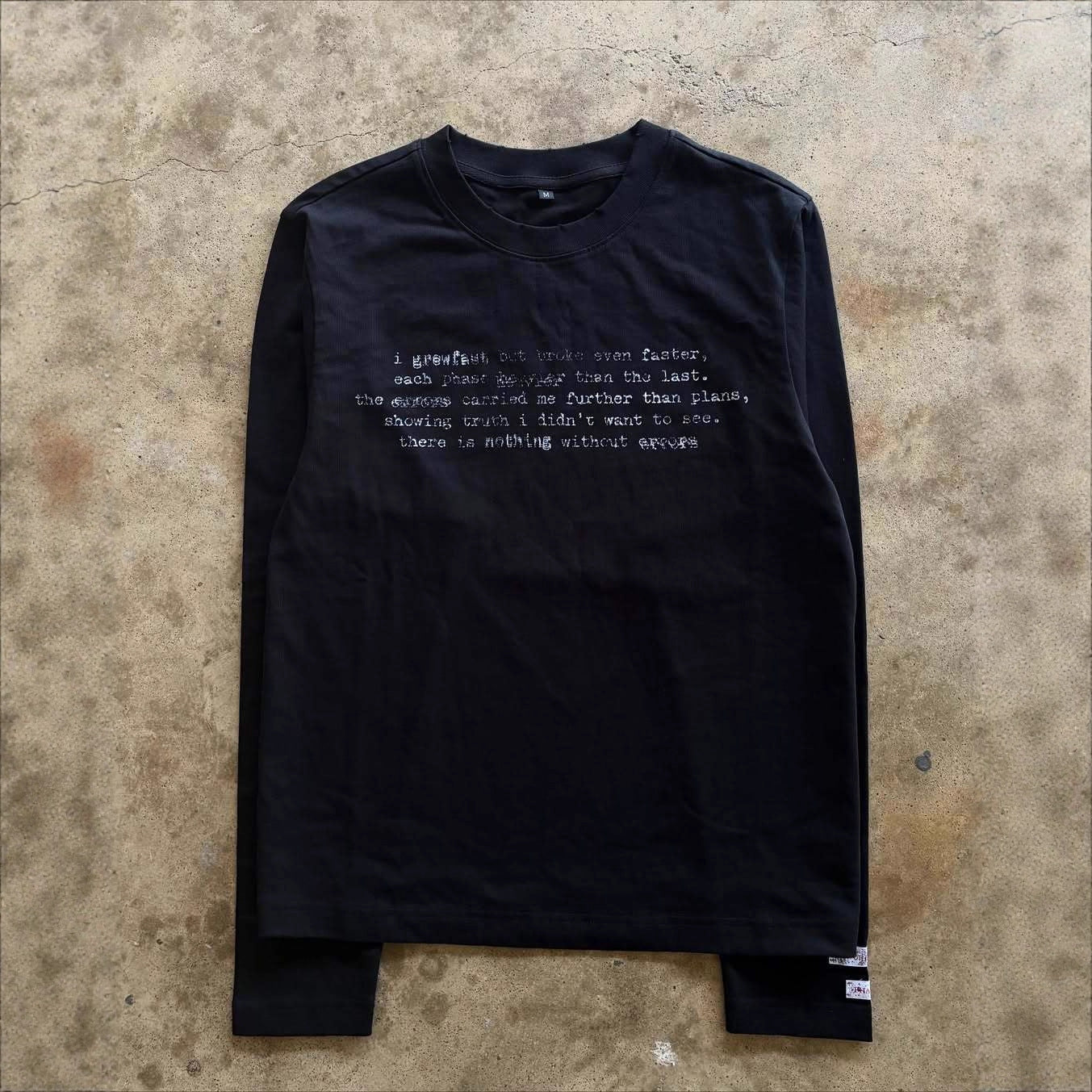 Mens Long-Sleeve Vintage T-Shirt
