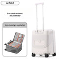 Children's Travel Luggage, Children's Seat Travel Luggage, 20 Inch Foldable Seat With Backrest. Computer Case With USB Port And 360 Degree Rotating Wheel. Hard Shell Luggage
