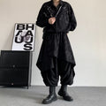 Irregular Culottes Mens Plus-size Harem Pants