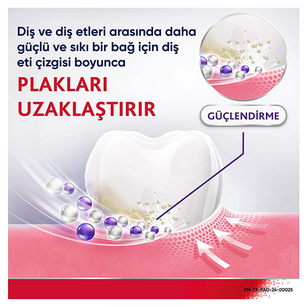 Parodontax Whitening Toothpaste: Gum Strengthening & Protection with Hyaluronic Acid for Gum Health & Sensitive Gums - 75ml