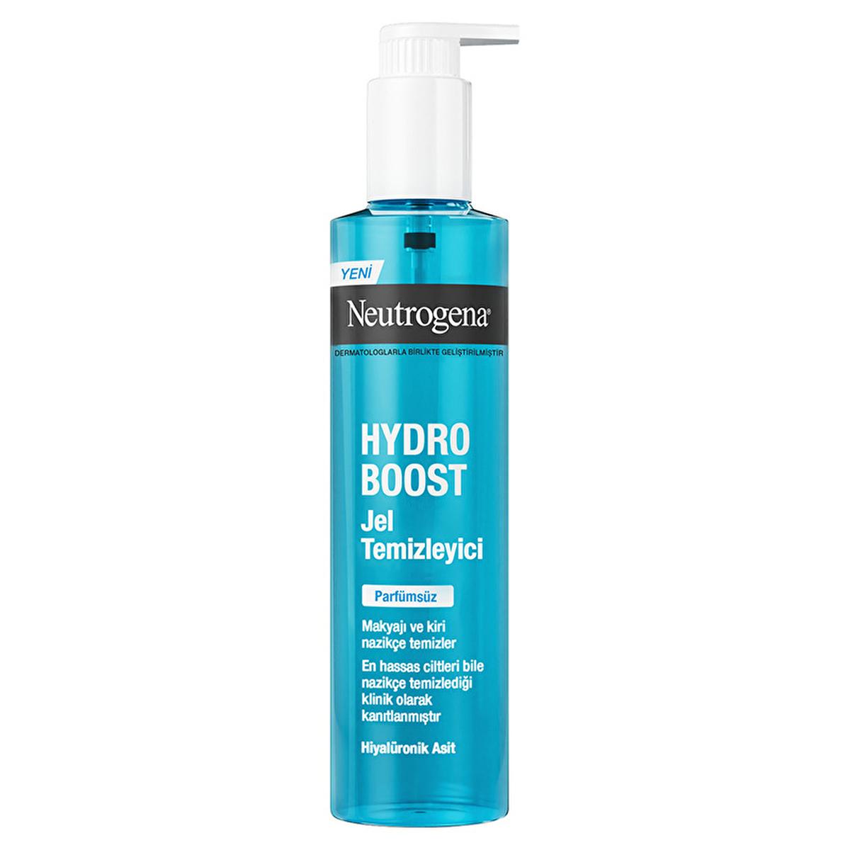 Neutrogena Hydro Boost: Fragrance-Free, Hydrating Gel Cleanser for Sensitive Skin | Hyaluronic Acid Face Wash, Gentle & Moisturizing