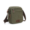 Mens And Womens Casual Small Crossbody Korean-style Canvas Bag For Outdoor Use