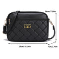 Womens Wide-strap Shoulder Crossbody Bag