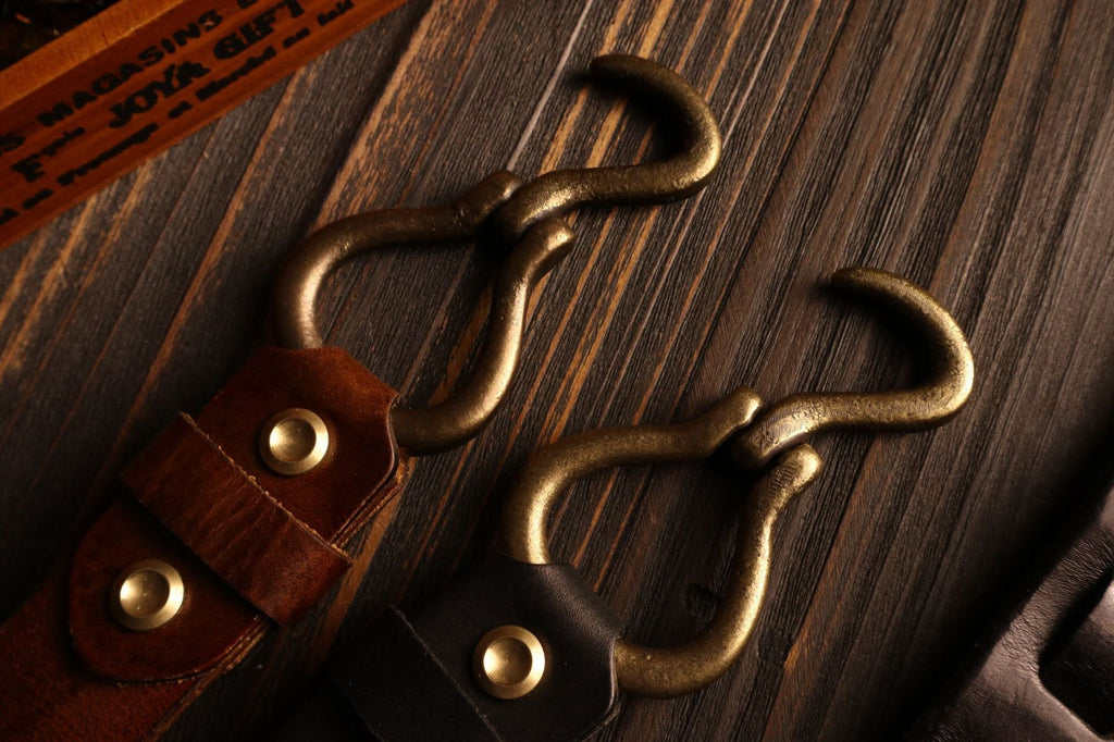 Men's Hemp Copper Buckle Woven Belt