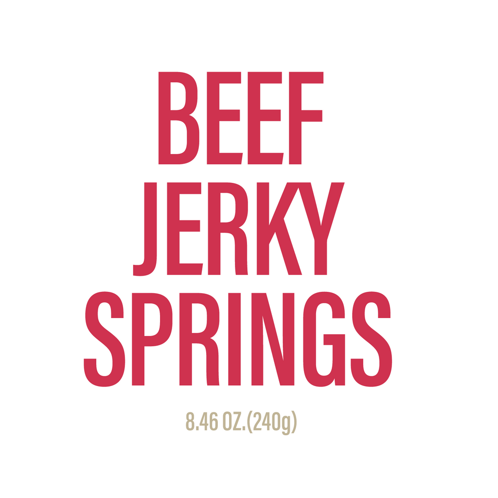 Beef Jerky Spring Sticks for Dogs – 7-8" (12 Count)