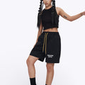 Printed Loose Cargo Men's Shorts