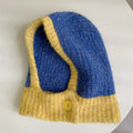One-piece Knitted Balaclava With Built-in Neck Warmer And Ear Protection