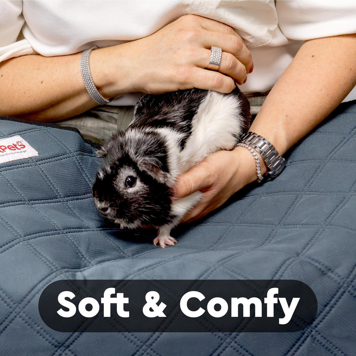 Washable Cage Liners for Rabbits & Guinea Pigs 2x4 C&C 57x28 in 2-Pack Waterproof