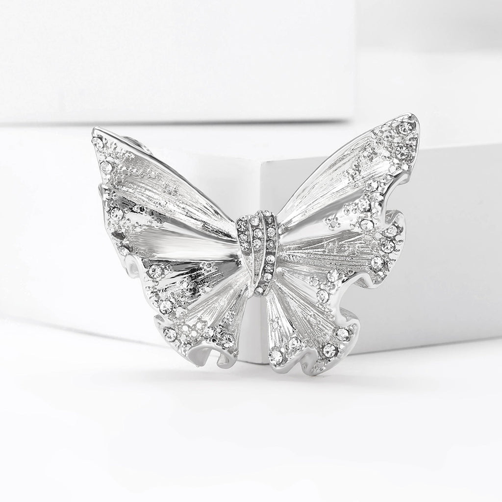 Stylish And Creative Alloy Enamel Butterfly Brooch