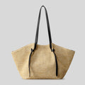 Casual Large-capacity Straw Tote Shoulder Bag