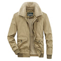 Multi-pocket Casual Cotton Jacket For Young And Middle-aged Adults
