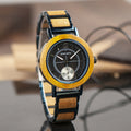Minimalist-style Classic Wooden Analog Quartz Watch