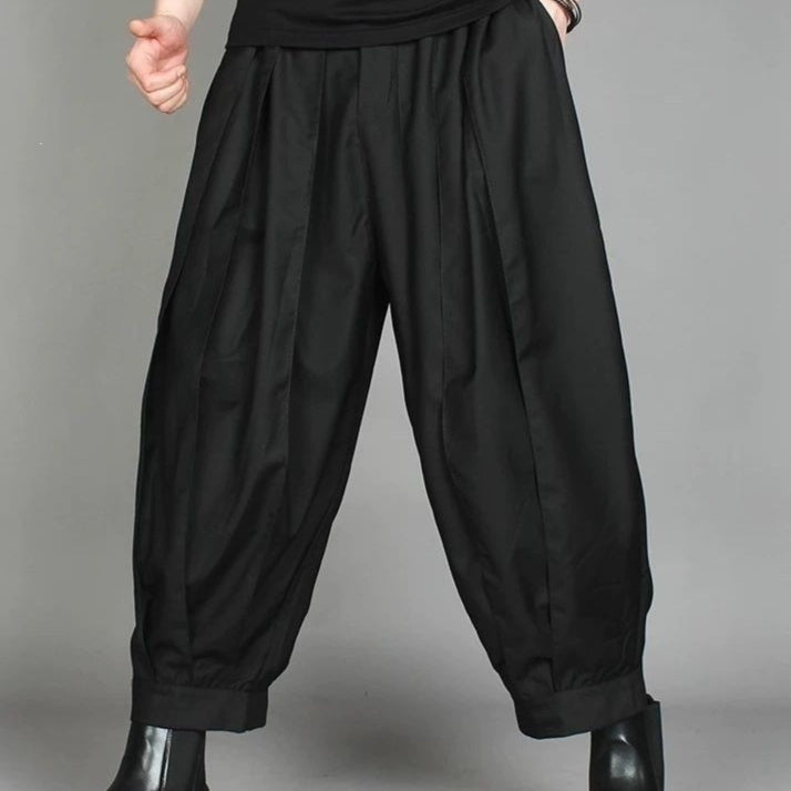 Mens Stylish Versatile And Relaxed-fit Harem Pants