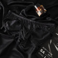 Satin-gloss Crinkled Hip-defining Sexy Mens Briefs