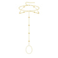 Womens Versatile Personality-filled Ball Bead Anklet