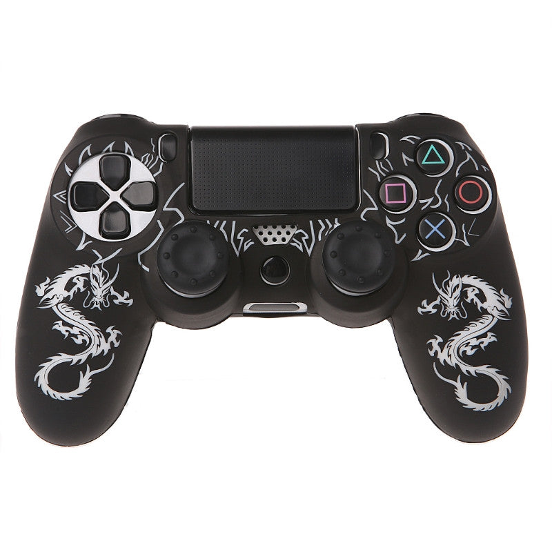 Laser Camouflage Silicone Rubber Sleeve Dragon Pattern Protective Sleeve