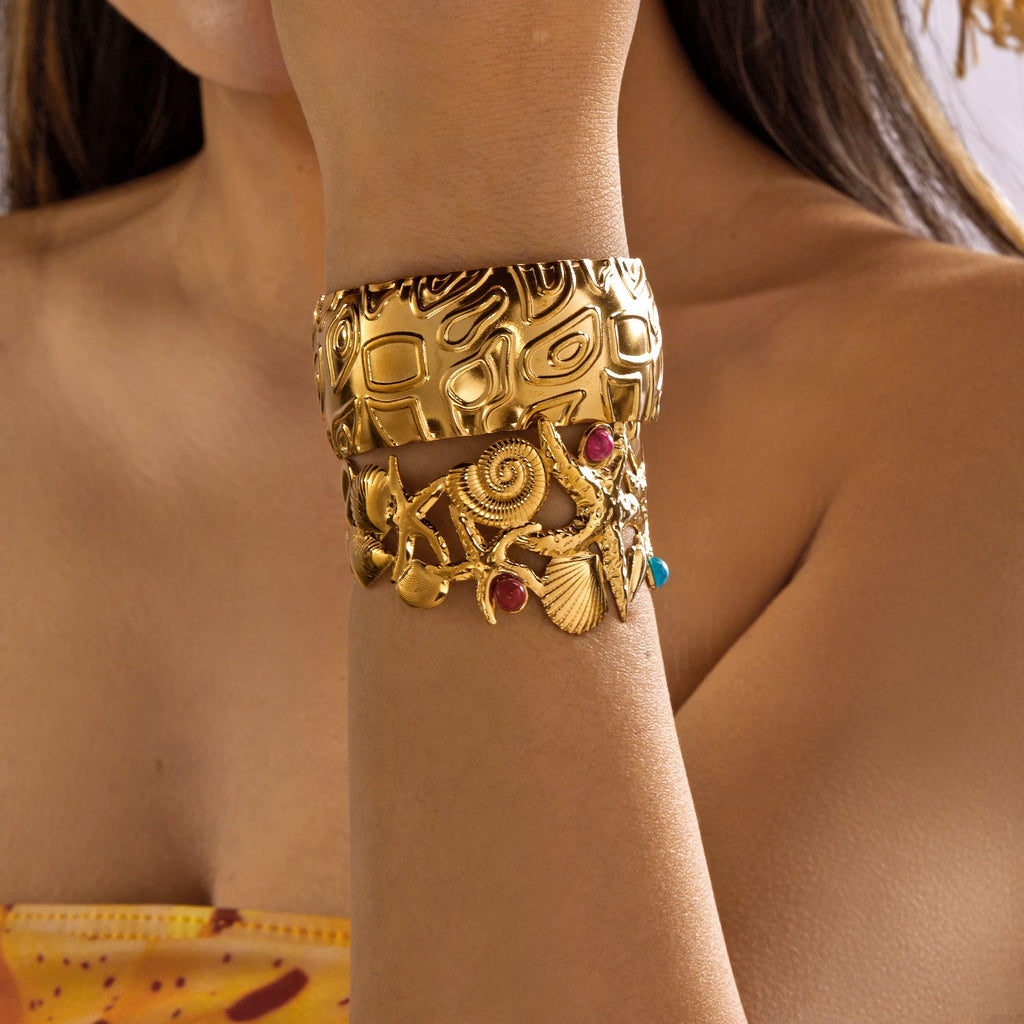 Casual Resort-style Ocean-themed Adjustable Bracelet