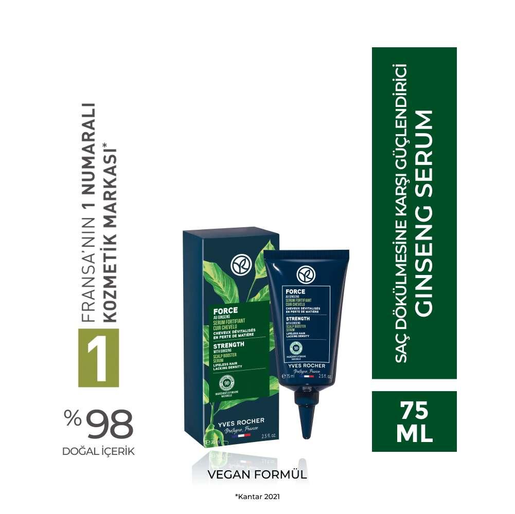 Ginseng Hair Serum - Strengthen, Reduce Hair Loss, Natural Organic Care