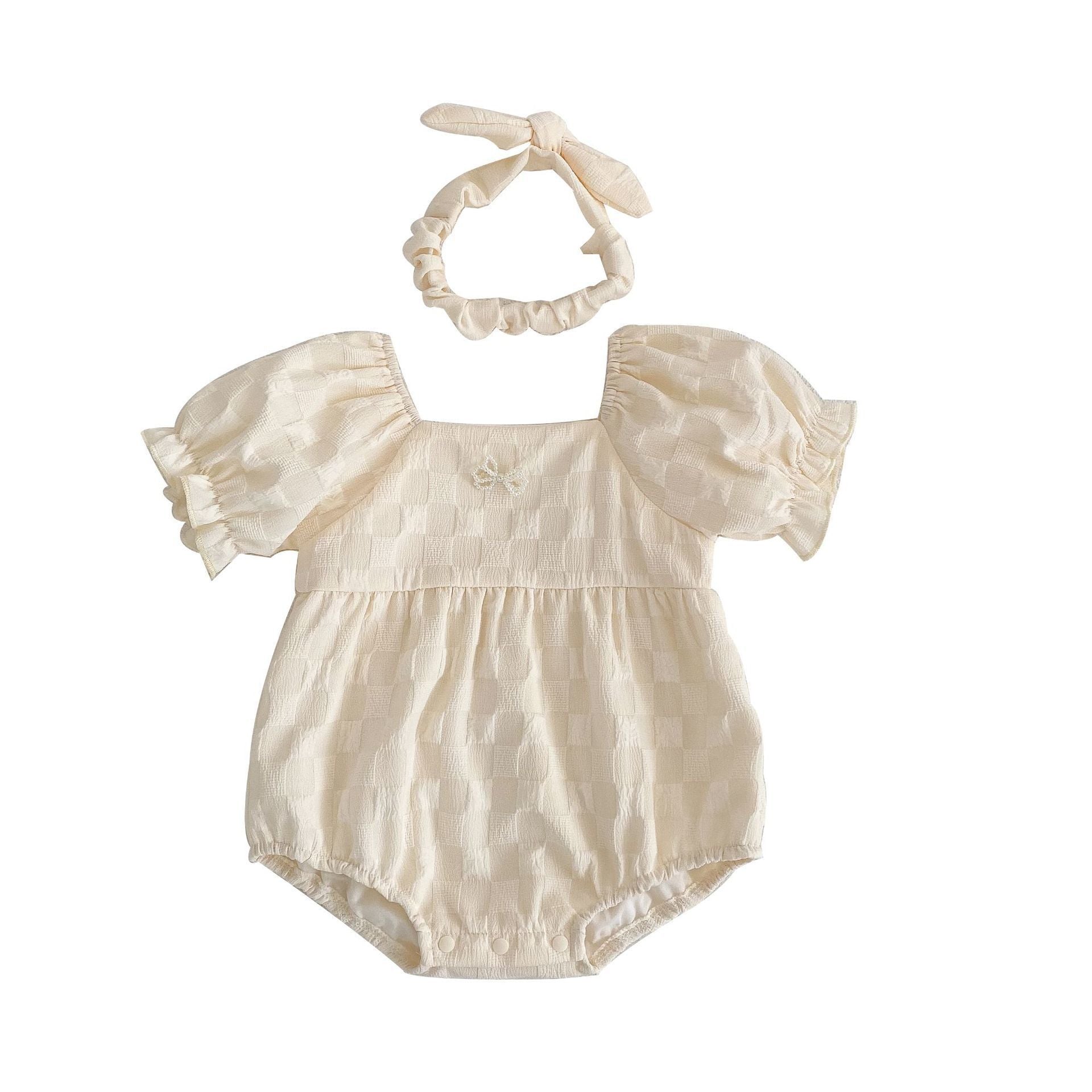 Baby Thin Short Sleeve Onesie