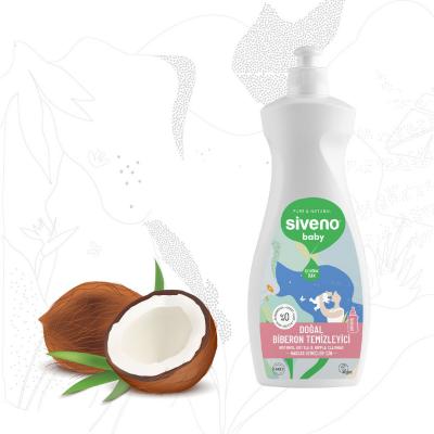 Siveno Natural Baby Bottle and Pacifier Cleaner 500ml - Vegan, Cruelty-Free, Non-Toxic