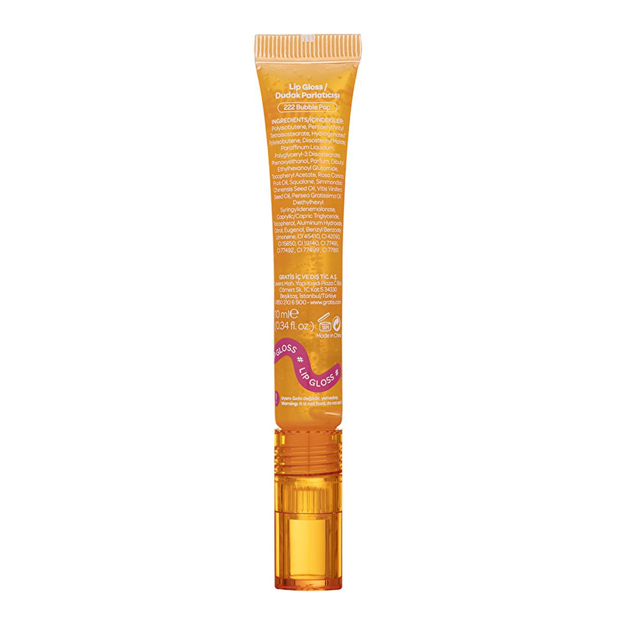 Beaulis Lip Gloss - Moisturizing, Flavored, Non-Sticky Shine - Beaulis Fun Juicy Drink Lip Gloss