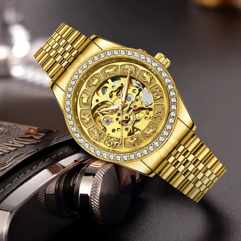 Waterproof Mens Business Automatic Mechanical Watch