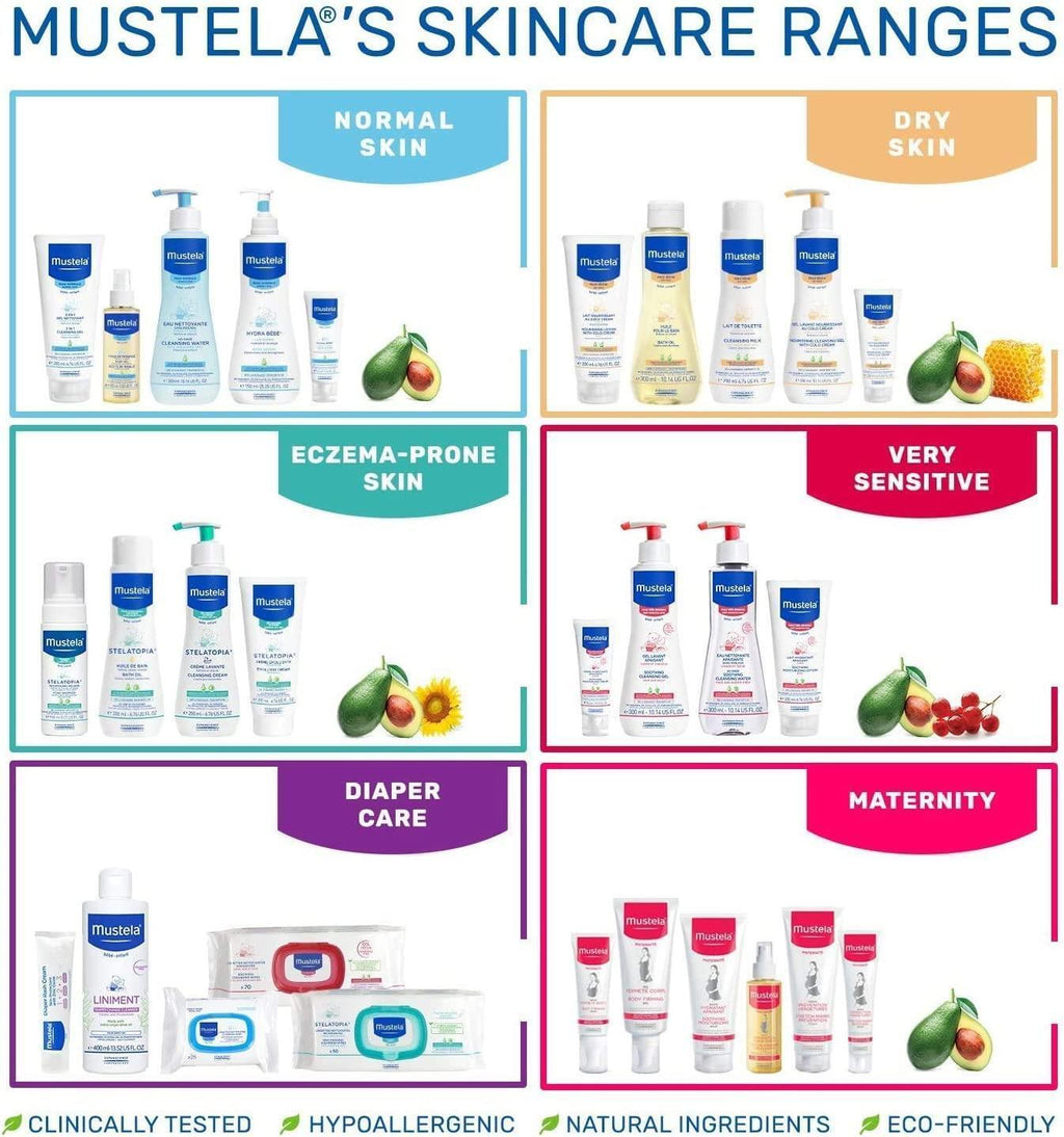 Mustela Cradle Cap Cream 40ml - Natural, Vegan, Dermatologically Tested Baby Hair Care Solution