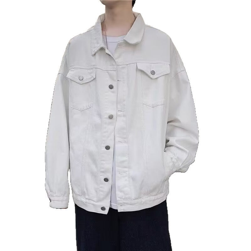 Handsome Edgy Relaxed-fit Versatile Workwear Jacket Top