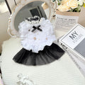 Pet Factory In Stock Wholesale Pet Dog Clothes Waltz Gauze Skirt