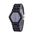 New BOBO BIRD Mens Wooden Watch