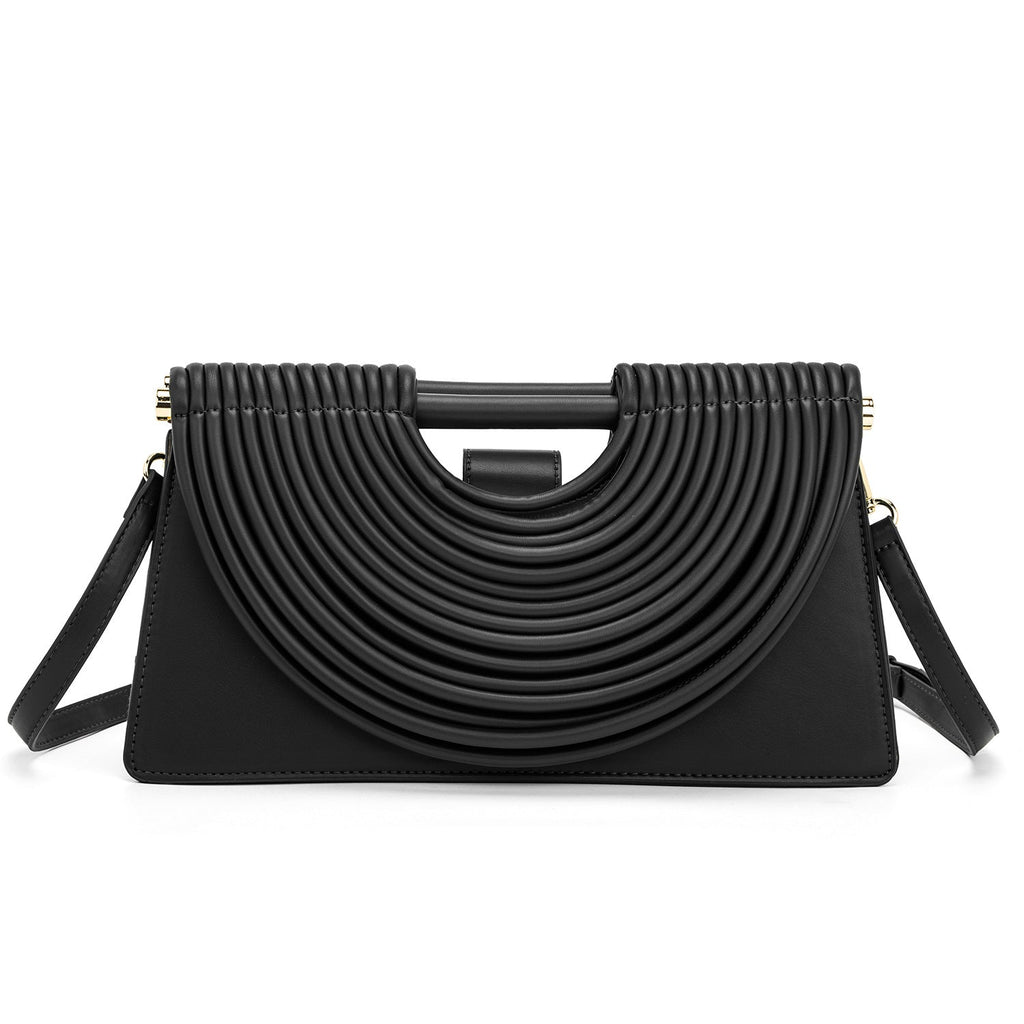 Handcrafted Knotted Woven Noodle-shaped Tote Bag