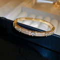 Zircon Flower Bracelet Stylish, Simple, and Versatile