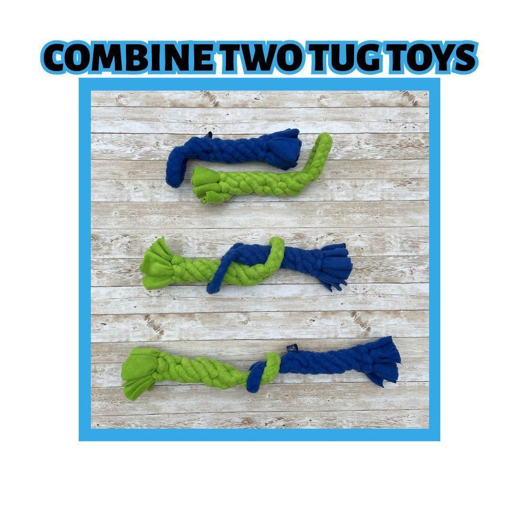 Interactive Tug & Treat-Dispenser Toy for Dogs Teething Relief Orange