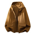 Spring And Autumn Unisex Jacket Mens Three Dimensional Line Design American Style