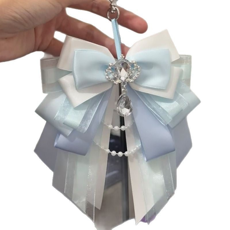 Original Backpack Charm Support Bow Ribbon Brooch Pin