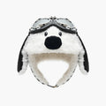 Fleece-Lined Warm, Cold-Weather Ear-Protecting Outdoor Skiing Aviator Glasses And Lei Feng Hat