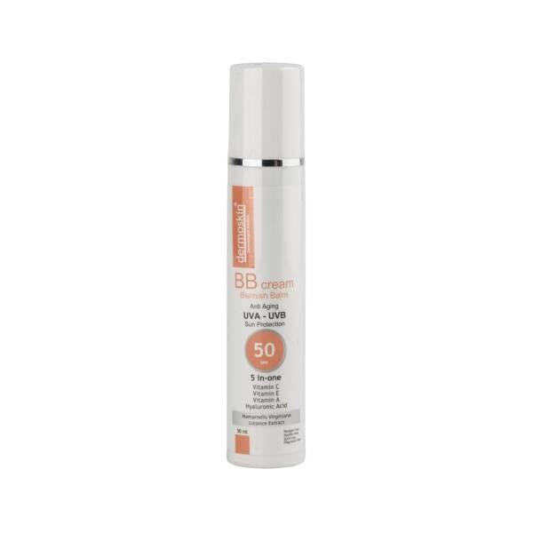 Dermoskin BB Cream SPF50 - Moisturizing, Sun Protection & Skin Tone Evening