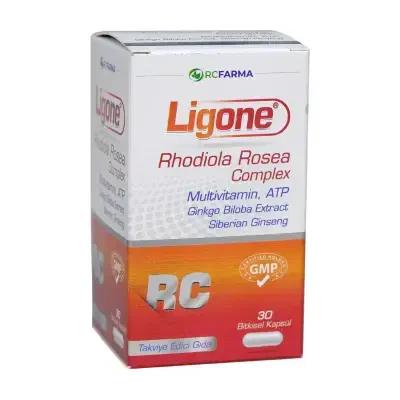 Ligone Rhodiola Rosea Complex Dietary Supplement for Energy - 30 Capsules