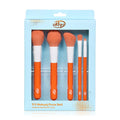 Eklips 5-Piece Makeup Brush Set - Professional Cosmetic Brushes for Precise Application & Hygiene