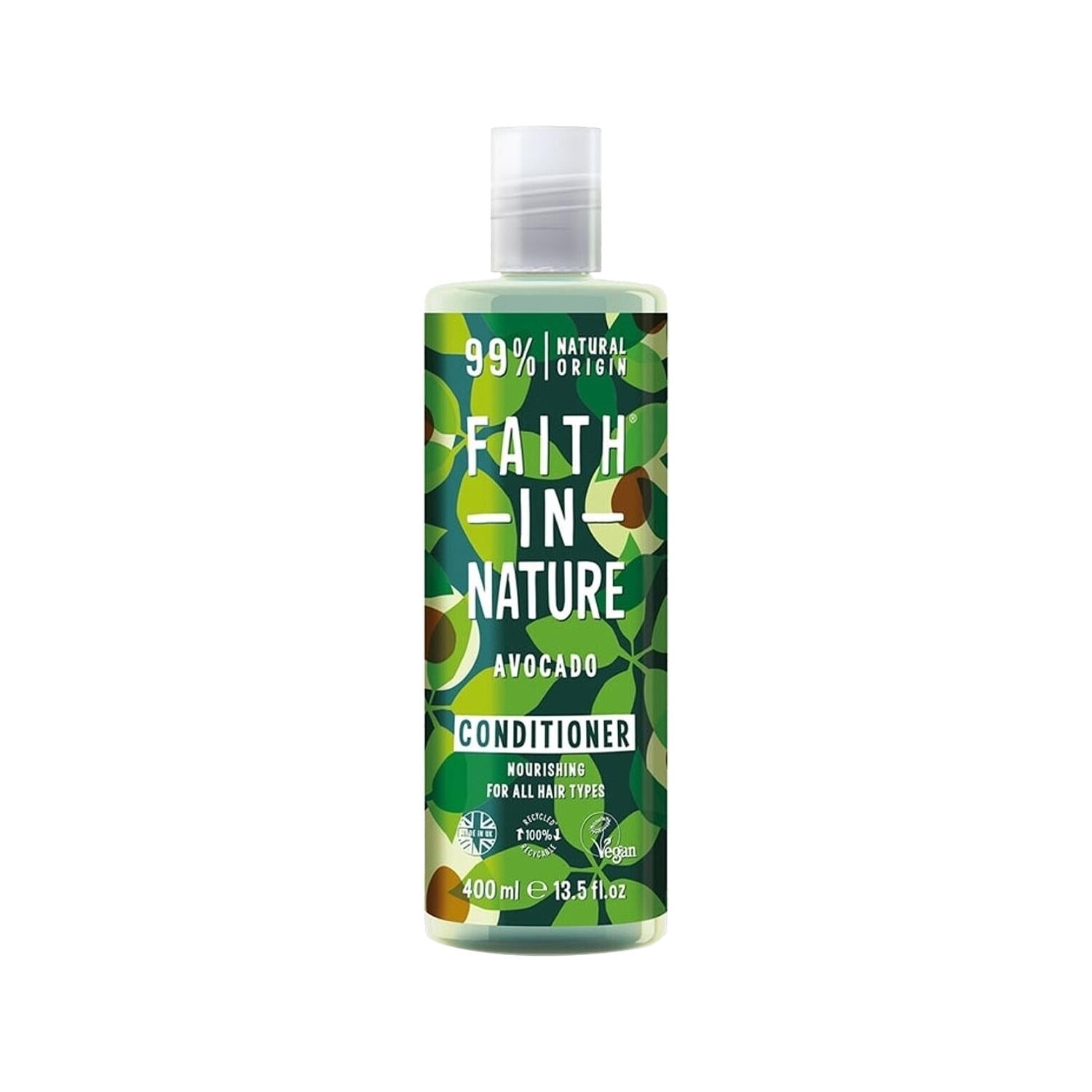 Faith In Nature Avokado Nourishing Hair Care Cream for All Hair Types - 13.53 fl oz