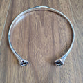 Personalized Geometric Square Womens Niche Design Chic Crystal Choker