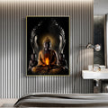 God Buddha Wall Art Canvas On The Wall Canvas Pictures Buddhism Posters Wall Decor